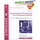 Click here to buy CIMA Study System 05: Organisational Management and Information... by  Bob Perry and CIMA.
