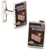 Sterling Silver James Bond For Your Eyes Only Cufflinks