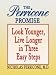 The Perricone Promise: Look Younger, Live Longer In Three Easy Steps Large Print Hardcover