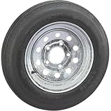 4-Hole Galvanized Wheel & Tire - 20.5 x 480 x 12