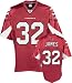 Men`s Arizona Cardinals #32 James Edgerrin Team Replica Jersey - XL