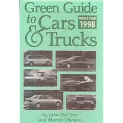 Green Guide to Cars and Trucks Model Year 1998