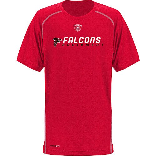 Reebok Atlanta Falcons Youth Sideline Heather Speedwick T-Shirt Small