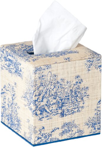 Terragrafics Chateau Toile Tissue Box Holder