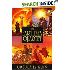 The Earthsea Quartet: "A Wizard Of Earthsea"; "The Tombs of Atuan"; "The Farthest Shore"; "Tehanu" (Puffin Books)
