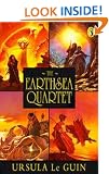 The Earthsea Quartet: "A Wizard Of Earthsea"; "The Tombs of Atuan"; "The Farthest Shore"; "Tehanu" (Puffin Books)