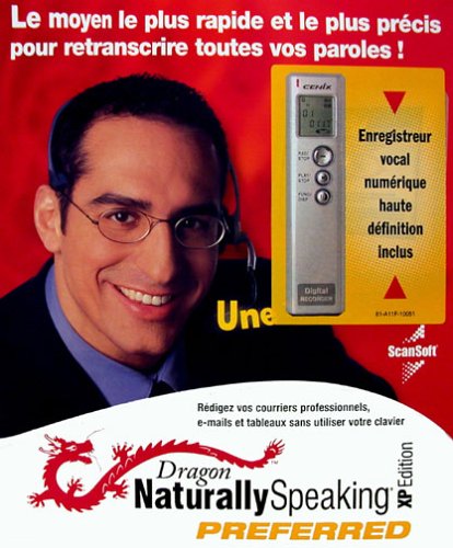 Dragon Naturally Speaking, version XP