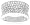 Sterling Silver Cubic Zirconia Pave Concave Ring by Crislu, Size 5