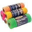 Keson WT545 12-pack #18 White Twisted Nylon Mason Line, 545-ft, 160-lb Tensile Strength