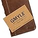 GMYLE iPhone 6 Plus Case, [Book Case] iPhone 6 (5.5 inch) case Wallet Book Case Vintage for iPhone 6 (5.5 inch) - Brown Classic [Crazy Horse Pattern] [PU Leather] Book style Wallet Case Cover