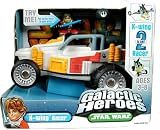 Review Hasbro 85860 / Galactic Heroes X-Wing Racer / Hovercraft With Luke Skywalker