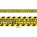 Party Scene Warning Tape 50th Birthday