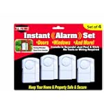 Wireless Window/Door Alarm System Kit (4 Pack)
