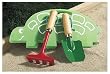 The Rumford Gardener Turtle Kneeler with 2 Tools RK1018
