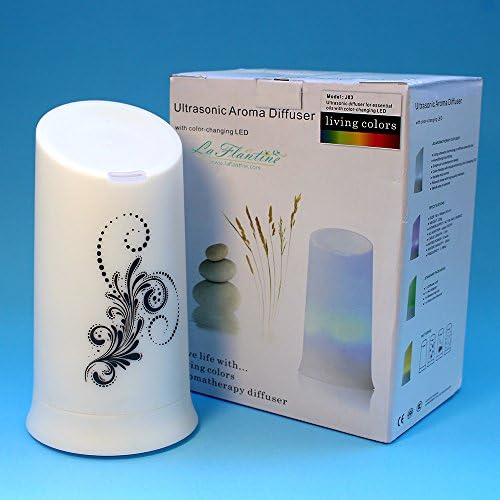 LaFlantine Essential Oil Diffuser Aromatherapy with Attractive Pattern - Best for Improving Physical and Mental Wellbeing. Using Ultrasonic Innovation to Quickly Create Healing Fragrant Fresh Air
