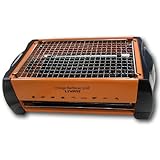 Livart LV-982 Electric Barbecue Grill, Orange