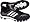 Black/Running White/Metallic Silver