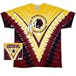 Washington Redskins - Logo V-Dye Tie Dye T-Shirt