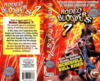 Childrens Toyshop  Sporting Goods : Rodeo Bloopers 7 - DVD