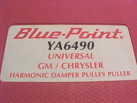 Tools: Blue Point Ya6490