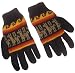 Alpaca Natural Fiber Gloves - Andean Blue (Women Medium/large Size)