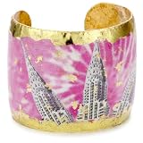 &Eacute;VOCATEUR On Trend Chrysler Pink Cuff Bracelet by EVOCATEUR