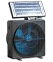 Solar Powered Fan for Room, or Desk Can Mount in Window Room Ventilator with Removable Solar Panel