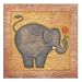 (11x11) Beth Logan Elephant Art Print Poster