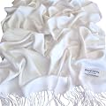 Einfarbiges Design Pashmina & Seide Schal Scarf Wrap Stole Throw