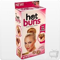 2 Pc Set Hot Buns Hair Style Bun Maker As Seen On Tv Light