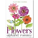 eeBoo Flowers Alphabet Rummy Card Game