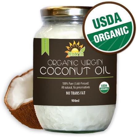 Nutria Virgin Organic Coconut Oil (32 oz)