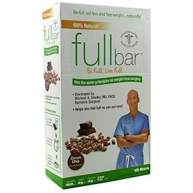 FullBar Weight Loss Bars Cocoa Chip Pak Twelve bars