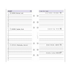 bind-Kalender 2012 f�r bind-Terminplaner A6, Modell 10100 VE=1