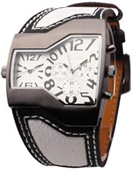 Fashion Military watch Army Dual Time Zones Men Women Quartz Wrist Watch