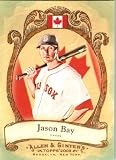 2009 Topps Allen & Ginter National Pride Baseball Card #NP3 Jason Bay Boston Red Sox - MINT Condition - Shipped In Protective ScrewDown Display Case!