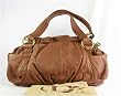 Uggs Chestnut Leather Small Hobo Purse / Bag / Handbag