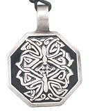 Celtic Butterfly Pewter Pendant Necklace