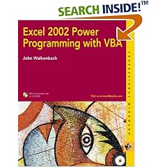 Excel 2002 Power Programming with VBA
