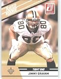 2010 Donruss Rated Rookies #52 Jimmy Graham - New Orleans Saints (RC - Rookie Card)(Football Cards)