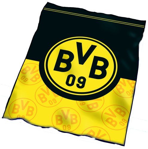 BVB Borussia Dortmund Fleecedecke Wappen