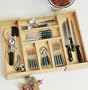 Lipper Beechwood Expandable Flatware/Cutlery Tray