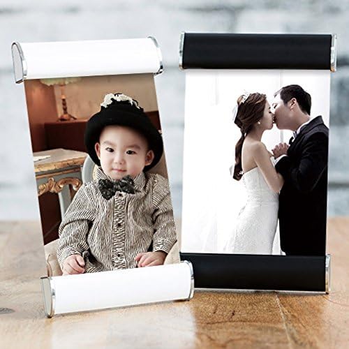 EmAX Smart Frame Photo Stand Wall Deco With Adjustable heights (4cm x 6cm) White
