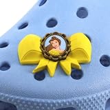 Crocs Jibbitz Disney 3D Shoe Charms -- Mickey Mouse - Mininie Mouse - Ariel - Cinderella - Belle - Snow White - Jasmine - Sleeping Beauty