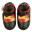 Momo Baby Soft Sole Baby Shoes - Jet Fighter Black