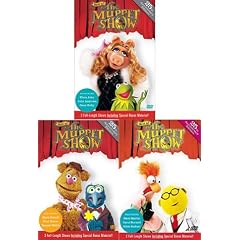 Best of The Muppet Show (3 pack) Mark Hamill, Paul Simon, Raquel Welch/Steve Martin, Carol Burnett, Gilda Radner/Elton John, Julie Andrews, Gene Kelly