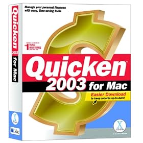 Quicken 2003 for Mac