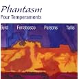 Four Temperaments: Byrd, Ferrabosco, Parsons, Tallis