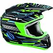MSR Racing Velocity Scan Men's Off-Road Motorcycle Helmet - Green/Black