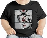 Dope Girl Smoking Blunt オーガニックベビーTシャツ 12 - 18 Months
